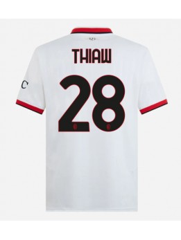 AC Milan Malick Thiaw #28 Replika Borta Kläder 2024-25 Kortärmad